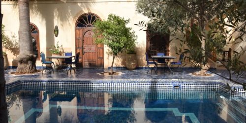 Riad lotus bleu - Patio & piscine