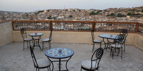 vue de terrasse sur la médina de Fès - Riad Lotus Bleu